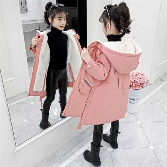 子供服 秋冬女の子コート 超可愛い ジャケット 子供服 裏ボア キッズ